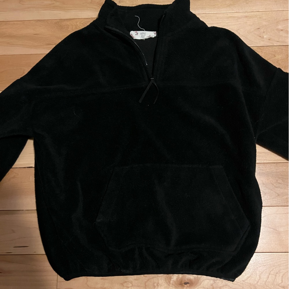 Hippie rose XS 3/4 zip sweatshirt